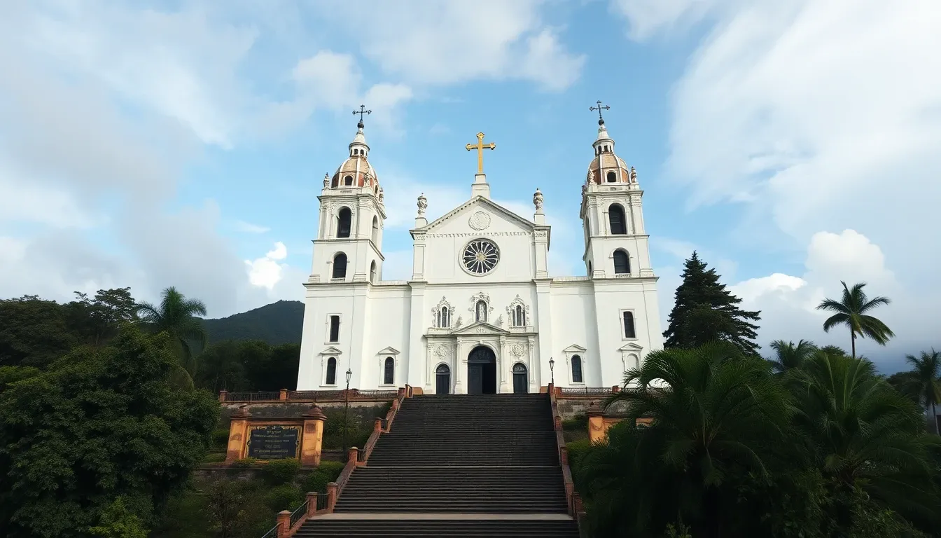 Monserrate Church - filming location in Colombia