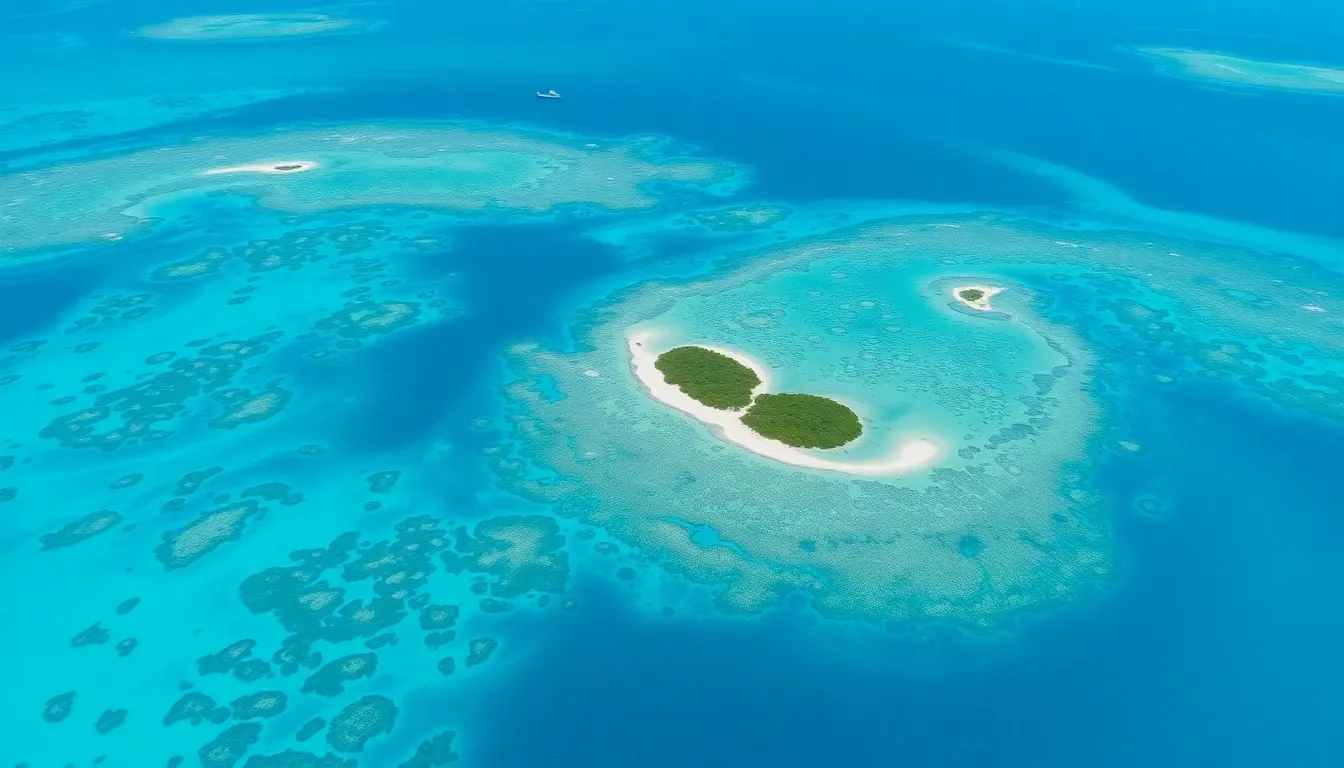 Rosario Islands Aerial - filming location in Colombia