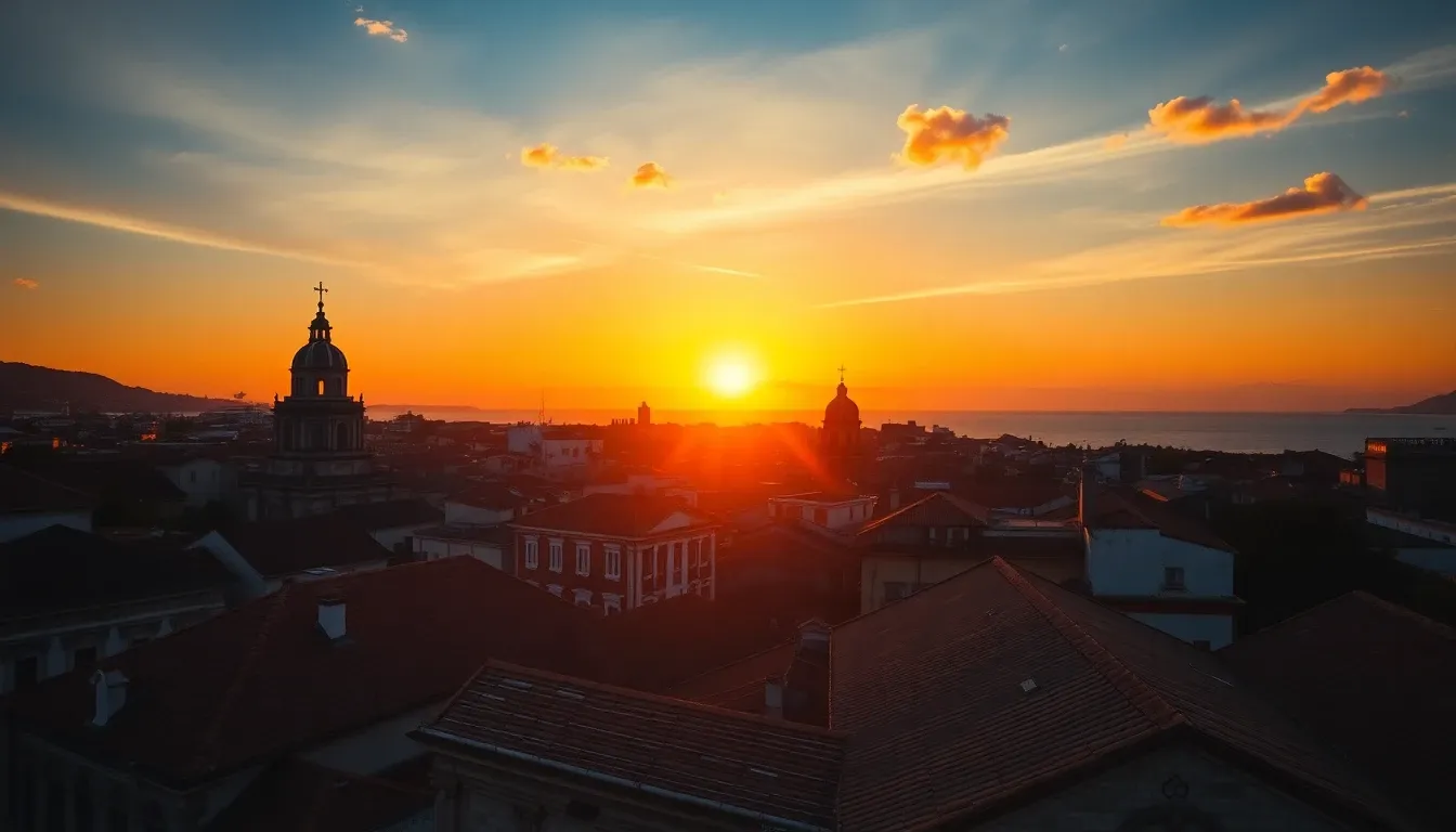 Cartagena Sunset - filming location in Colombia