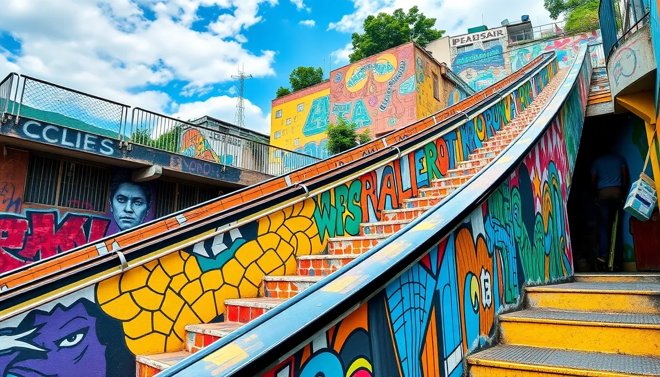 Comuna 13 Murals - filming location in Colombia