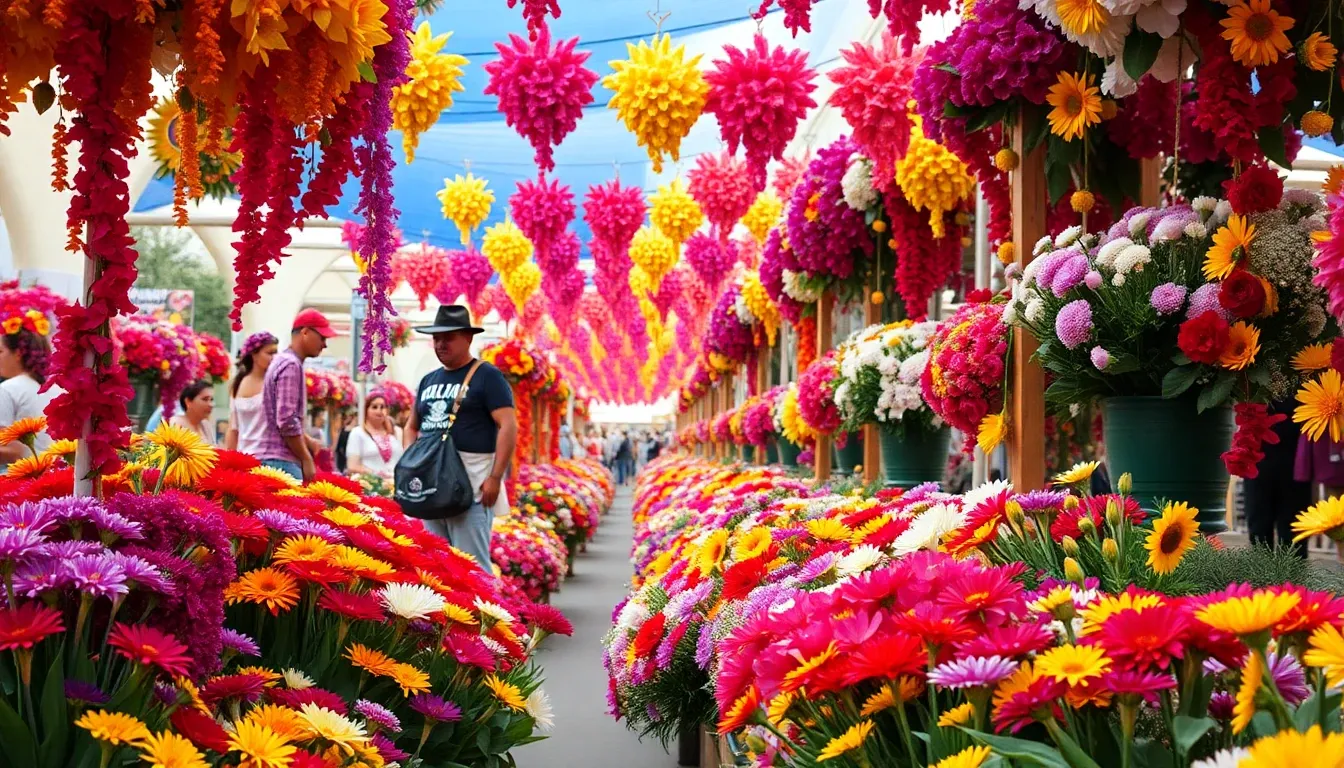 Medellin Flower Festival - filming location in Colombia