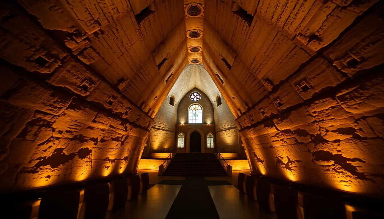 Salt Cathedral - filming location in Colombia